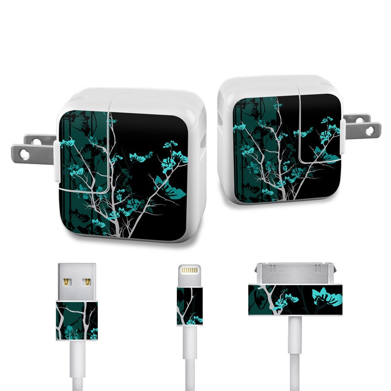 Apple iPad Charge Kit Skin - Aqua Tranquility (Image 1)