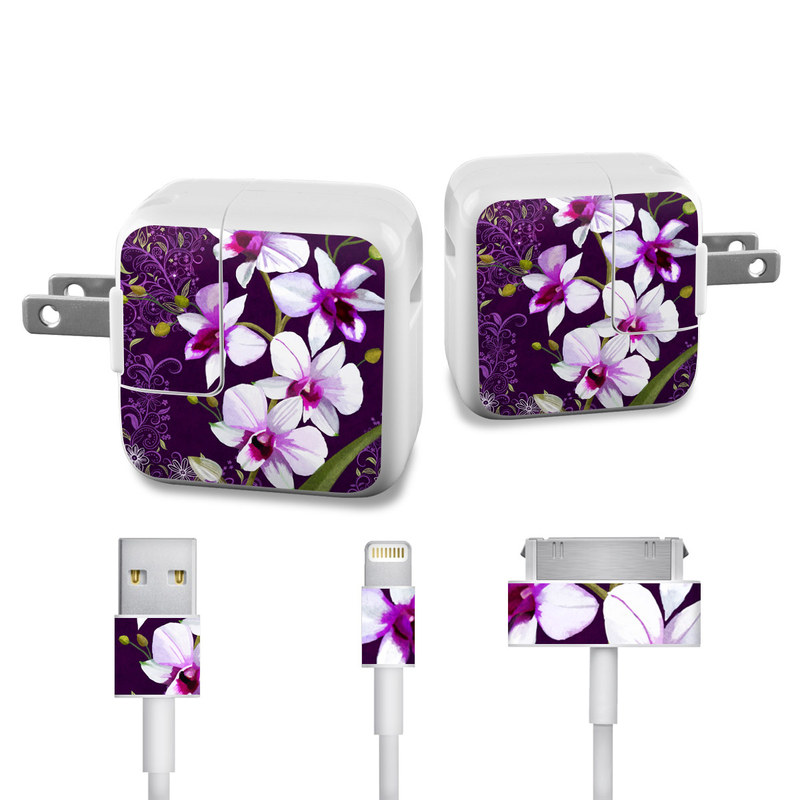 Apple iPad Charge Kit Skin - Violet Worlds (Image 1)