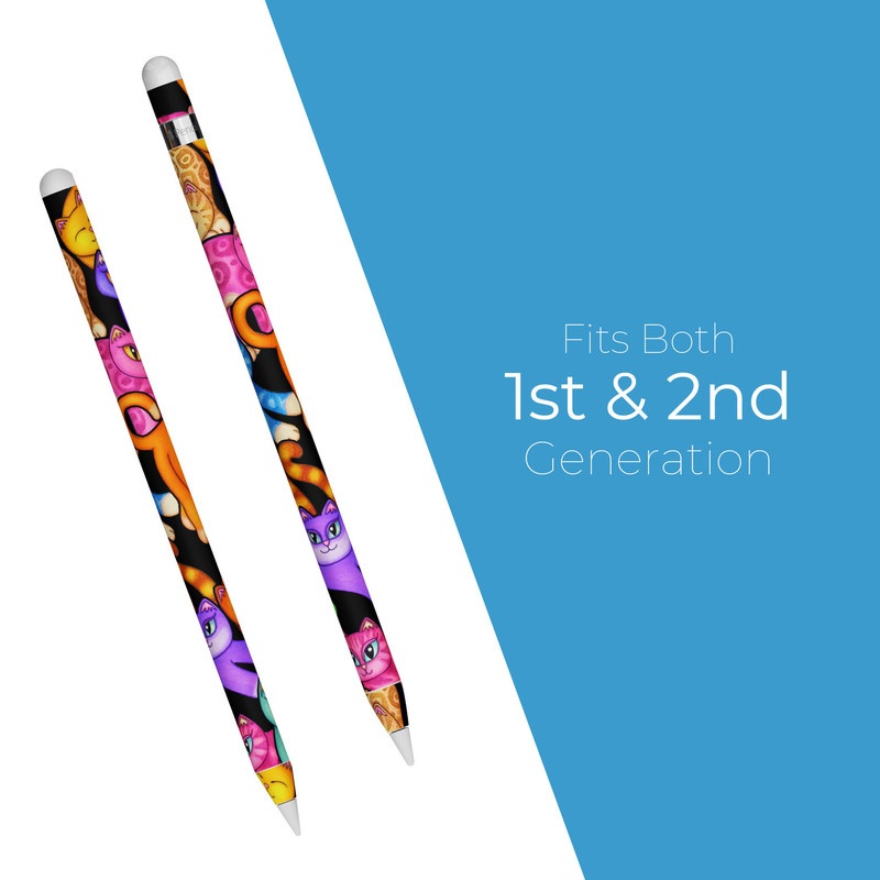 Apple Pencil Skin - Colorful Kittens (Image 4)