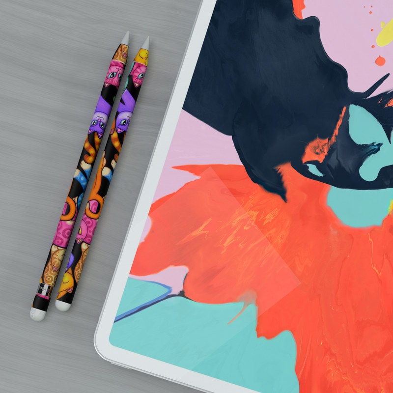 Apple Pencil Skin - Colorful Kittens (Image 5)