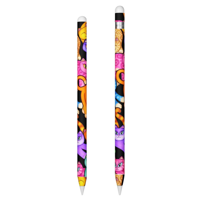Apple Pencil Skin - Colorful Kittens (Image 1)