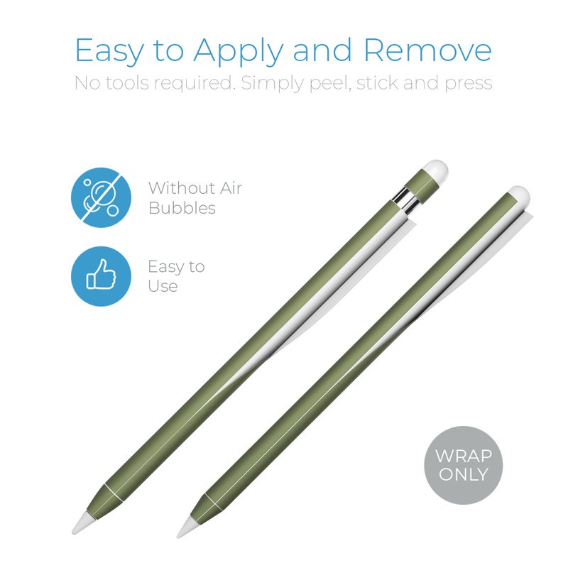 Apple Pencil Skin - Solid State Olive Drab (Image 3)