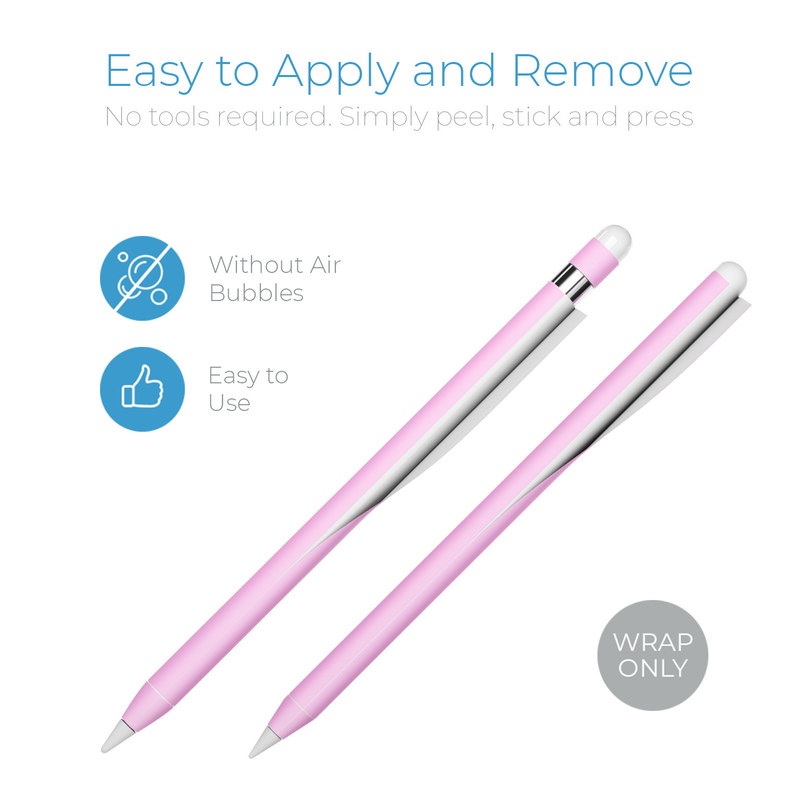 Apple Pencil Skin - Solid State Pink by Solid Colors | DecalGirl