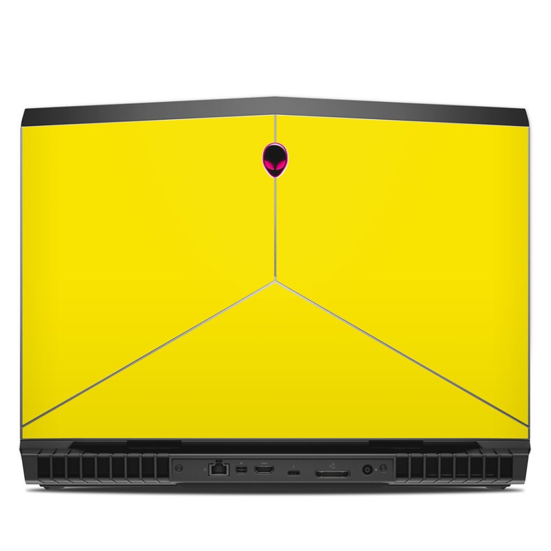 Alienware 17R5 17.3in Skin - Solid State Yellow (Image 1)