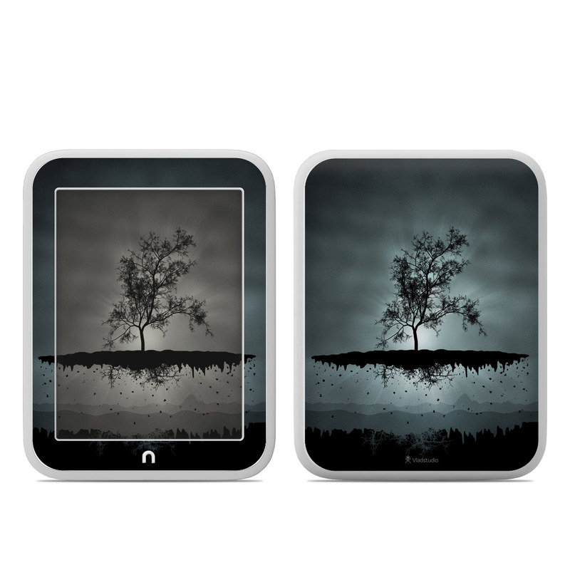 Barnes and Noble NOOK GlowLight Skin - Flying Tree Black (Image 1)