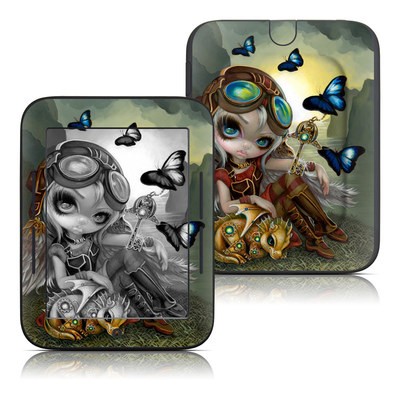 Barnes and Noble Nook Touch Skin - Clockwork Dragonling