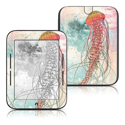 Barnes and Noble Nook Touch Skin - Jellyfish