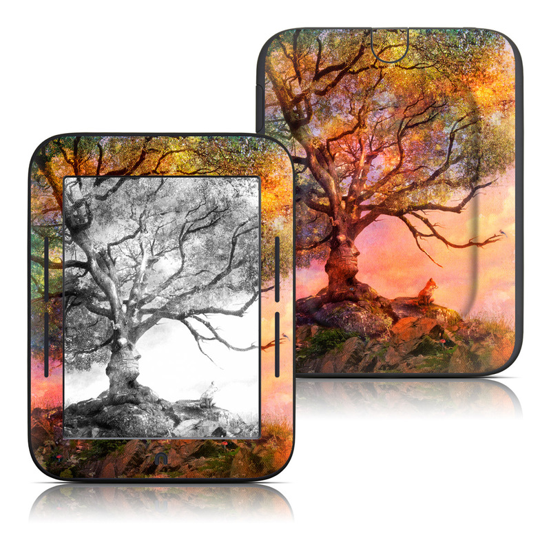 Barnes and Noble Nook Touch Skin - Fox Sunset (Image 1)