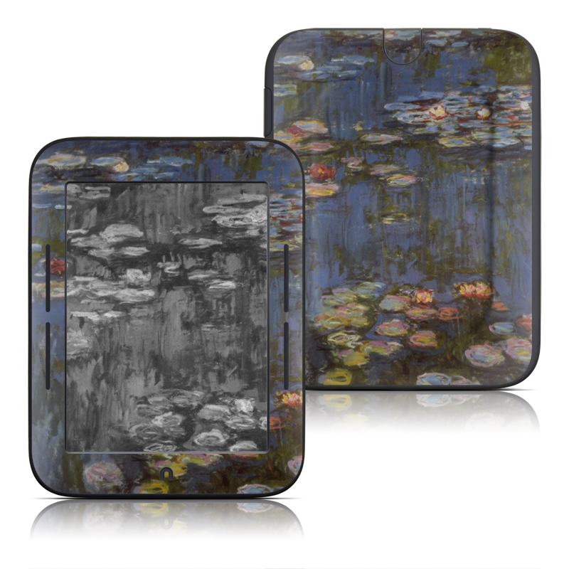 Barnes and Noble Nook Touch Skin - Monet - Water lilies (Image 1)