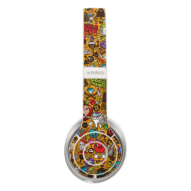 Beats Solo 2 Wireless Skin - Psychedelic (Image 1)