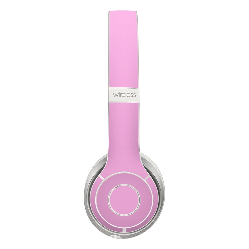 Beats Solo 2 Wireless Skin - Solid State Pink (Image 1)