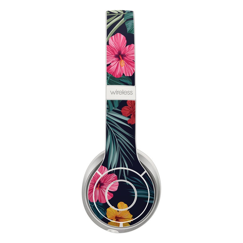 Beats Solo 2 Wireless Skin - Tropical Hibiscus (Image 1)