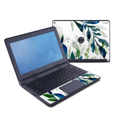 Dell Chromebook 11 Skin - Floating Leaves