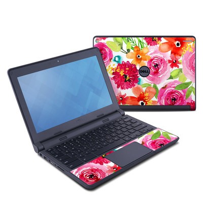 Dell Chromebook 11 Skin - Floral Pop