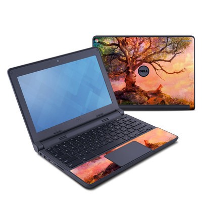 Dell Chromebook 11 Skin - Fox Sunset