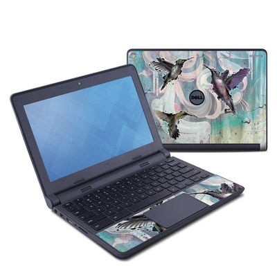 Dell Chromebook 11 Skin - Hummingbirds