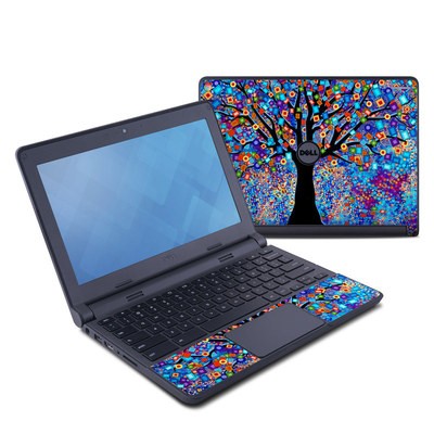 Dell Chromebook 11 Skin - Tree Carnival