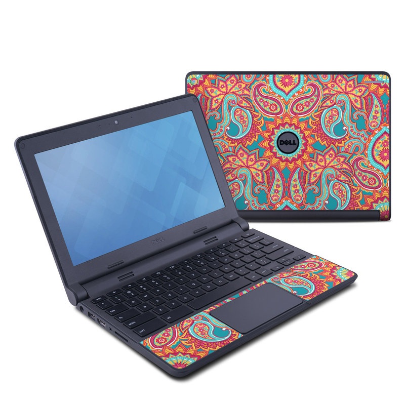 Dell Chromebook 11 Skin - Carnival Paisley (Image 1)