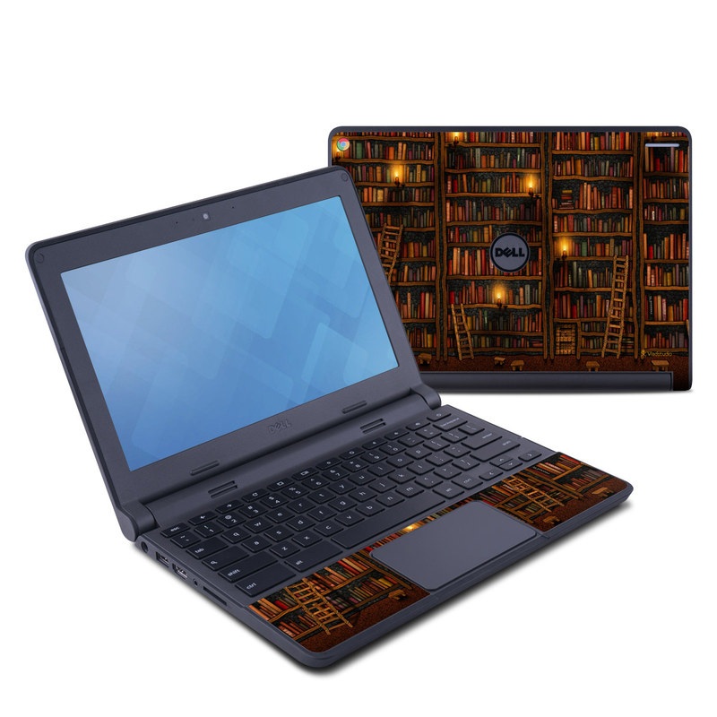 Dell Chromebook 11 Skin - Library (Image 1)