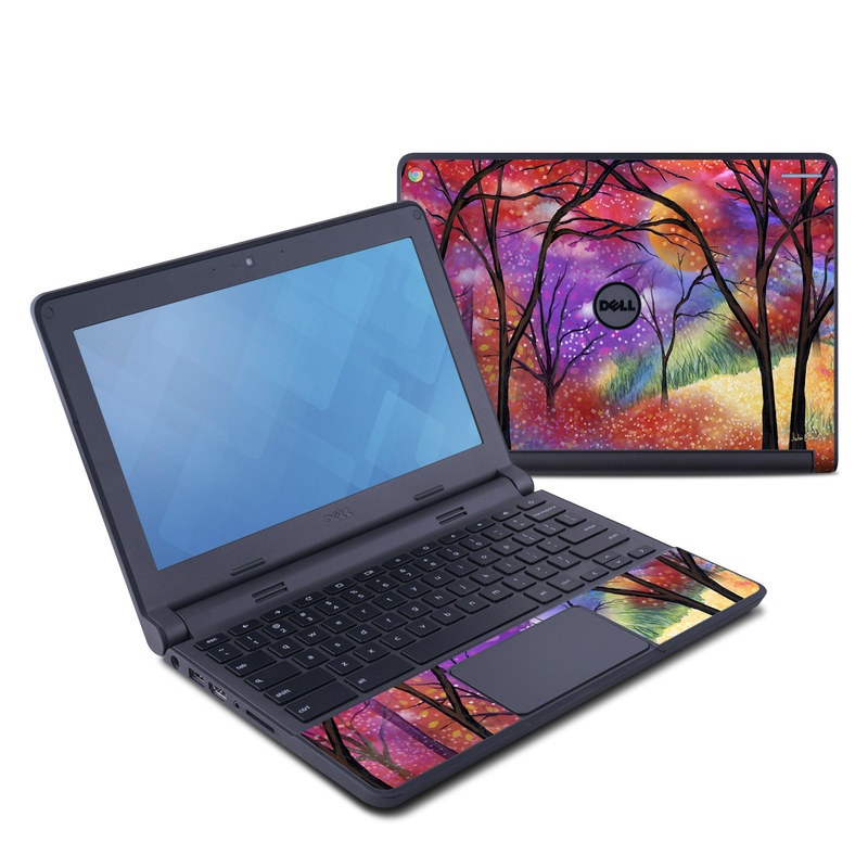 Dell Chromebook 11 Skin - Moon Meadow (Image 1)