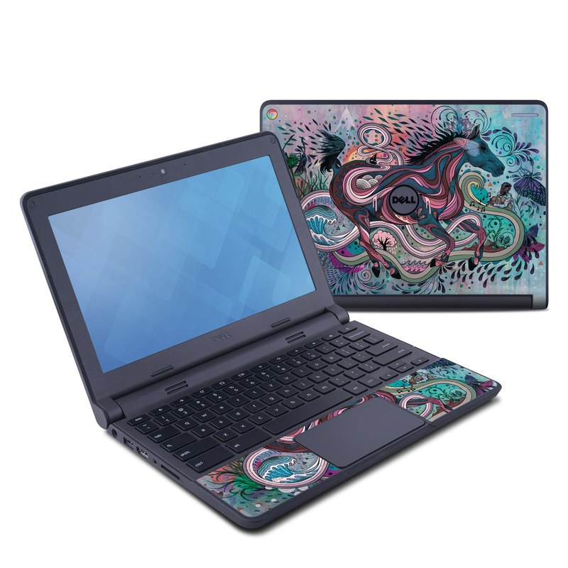 Dell Chromebook 11 Skin - Poetry in Motion (Image 1)