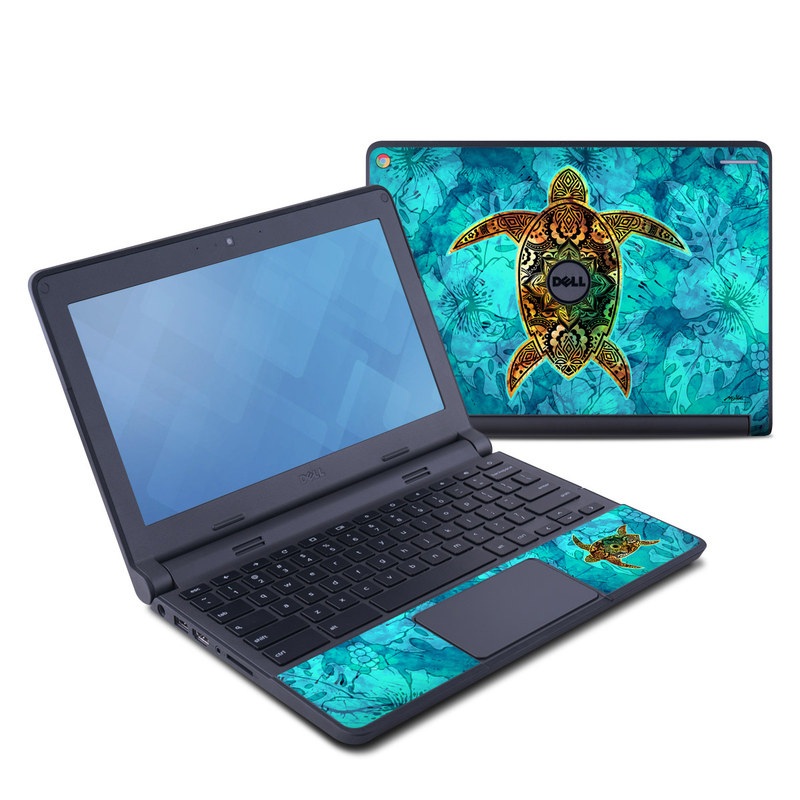 Dell Chromebook 11 Skin - Sacred Honu (Image 1)
