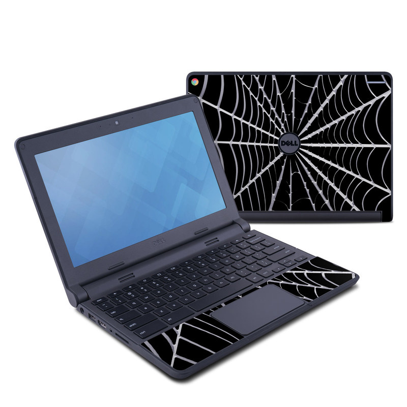 Dell Chromebook 11 Skin - Spiderweb (Image 1)