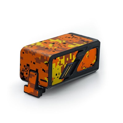 DJI Avata Battery Skin - Digital Orange Camo