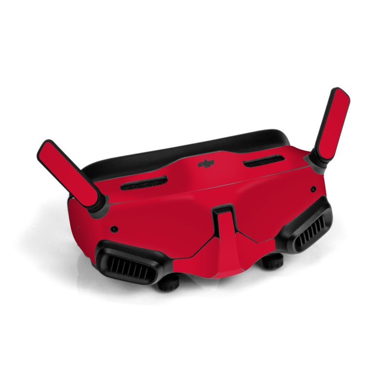 DJI Goggles 2 Skin - Solid State Red (Image 1)