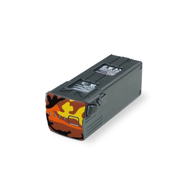 DJI Mavic 3 Battery Skin - Orange Camo