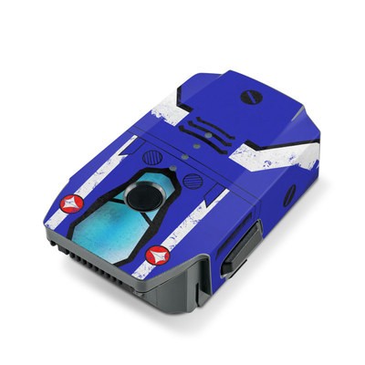 DJI Mavic Pro Battery Skin - Blue Valkyrie