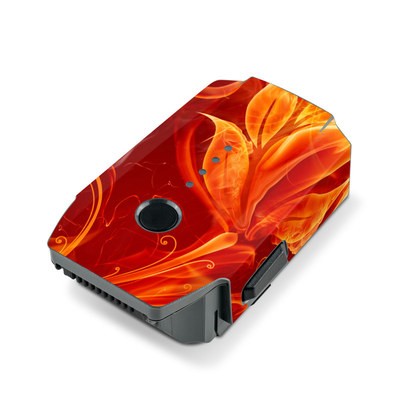 DJI Mavic Pro Battery Skin - Flower Of Fire