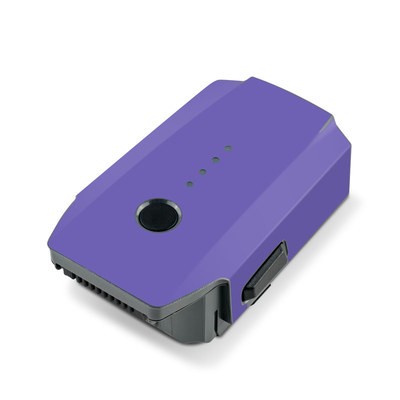 DJI Mavic Pro Battery Skin - Solid State Purple