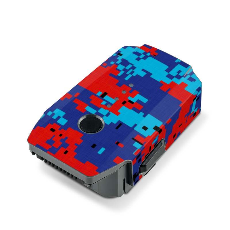 DJI Mavic Pro Battery Skin - Digital Patriot Camo (Image 1)