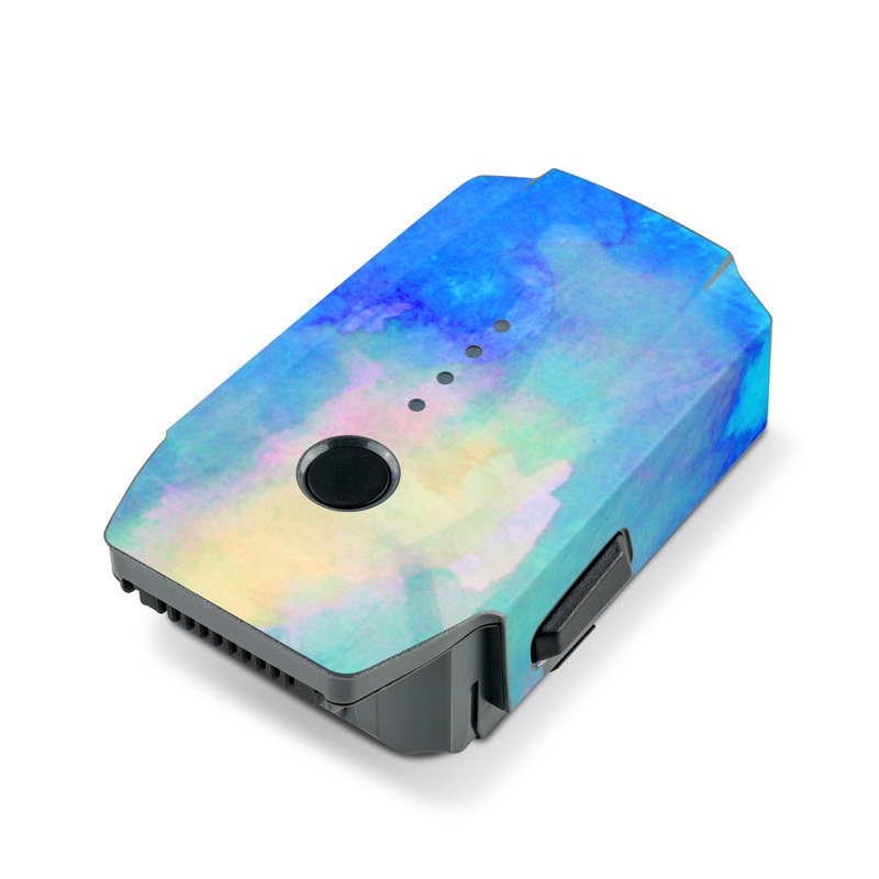 DJI Mavic Pro Battery Skin - Electrify Ice Blue (Image 1)