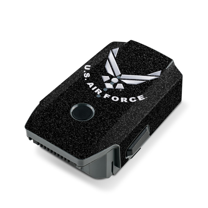 DJI Mavic Pro Battery Skin - USAF Black (Image 1)