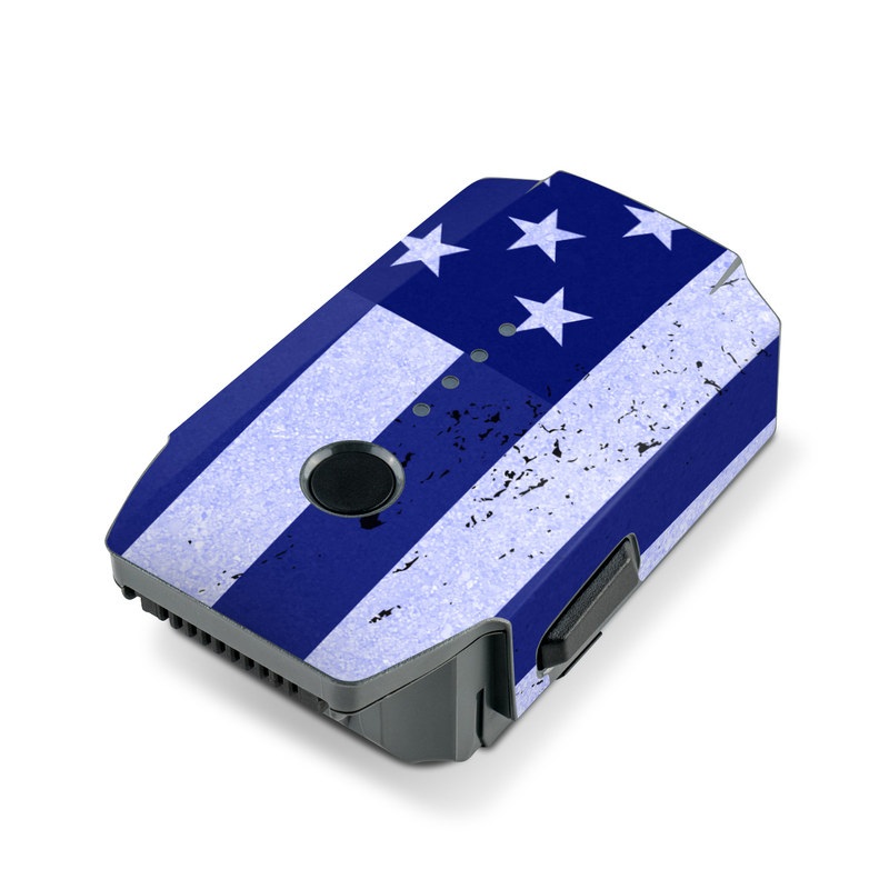 DJI Mavic Pro Battery Skin - USAF Flag (Image 1)