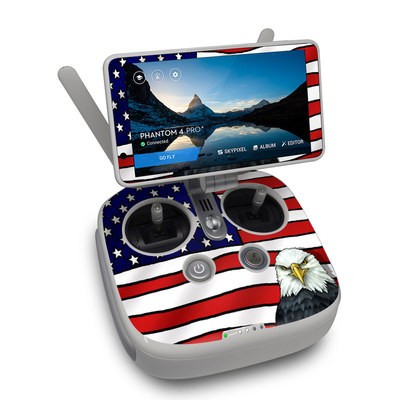 DJI Phantom 4 Pro Plus Controller Skin - American Eagle