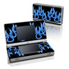 DS Lite Skin - Blue Neon Flames (Image 1)
