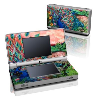 DS Lite Skin - Coral Peacock