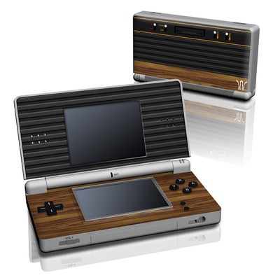 DS Lite Skin - Wooden Gaming System