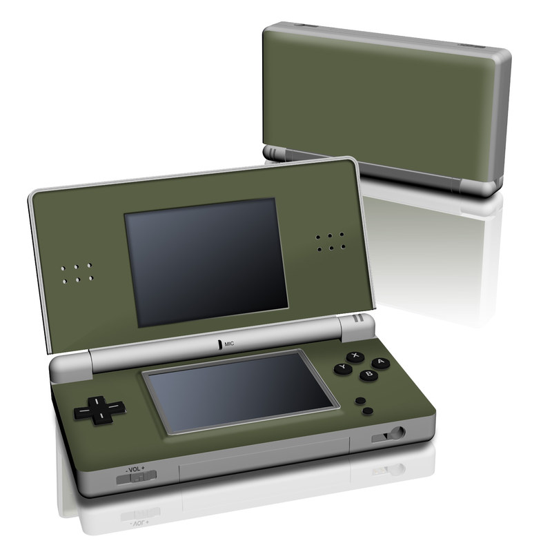 DS Lite Skin - Solid State Olive Drab (Image 1)