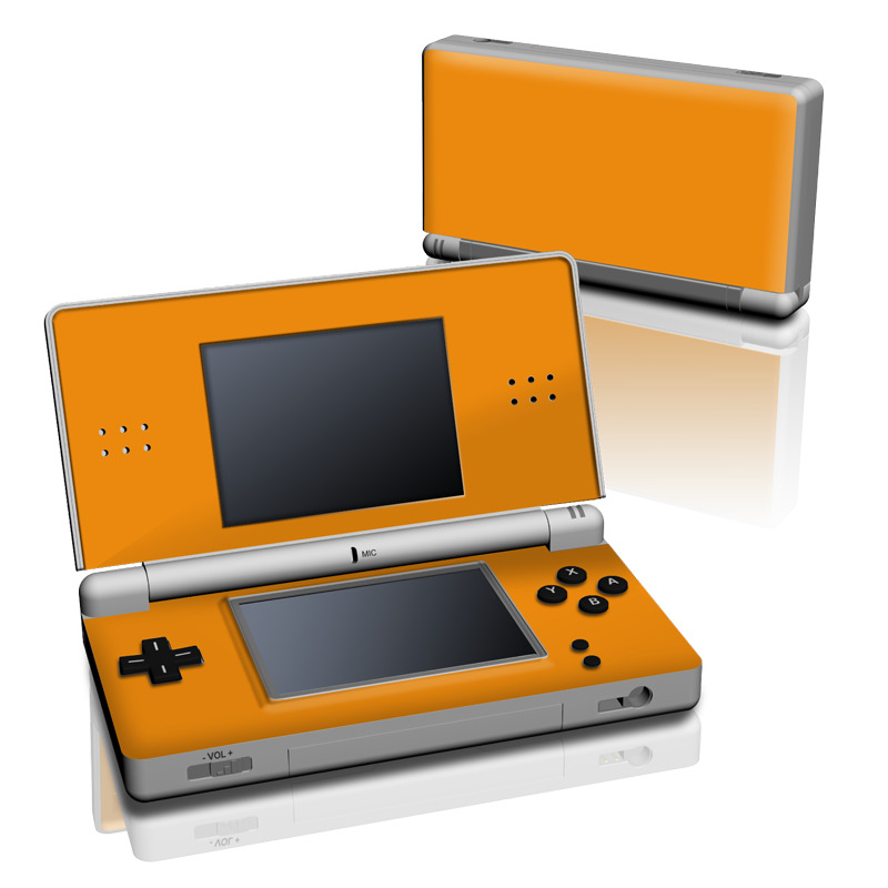 DS Lite Skin - Solid State Orange (Image 1)