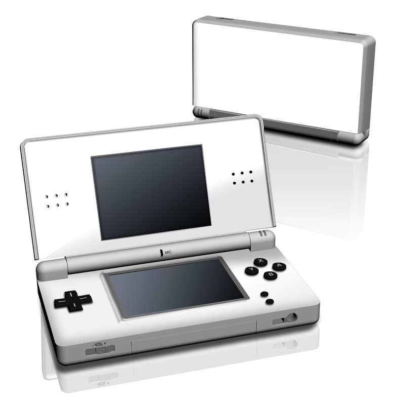 DS Lite Skin - Solid State White (Image 1)