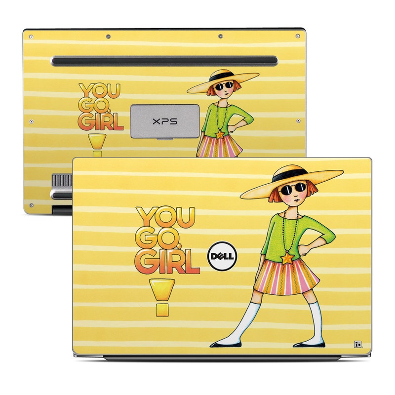 Dell XPS 13 (9343) Skin - You Go Girl (Image 1)
