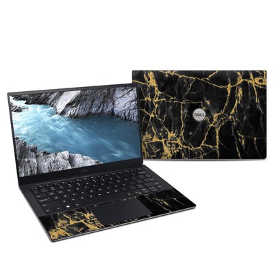 Dell XPS 13 (9380) Skin - Black Gold Marble