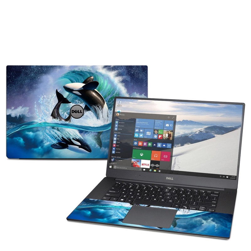 Dell XPS 15 (9560) Skin - Orca Wave (Image 1)