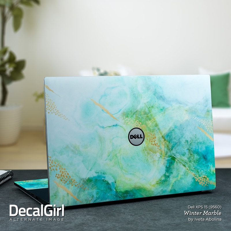 Dell XPS 15 (9560) Skin - Peacock Sky (Image 3)