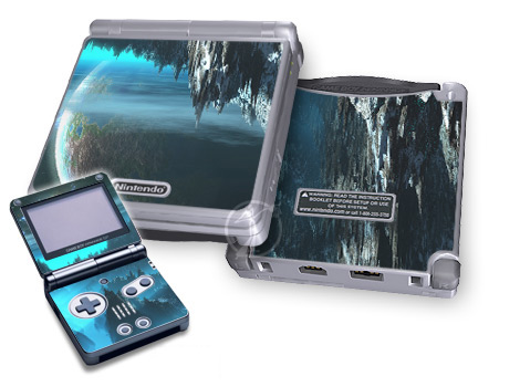 Gameboy SP Skin - Path To The Stars (Image 1)