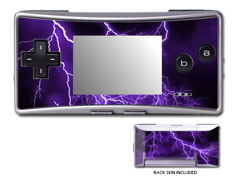 GameBoy Micro Skin - Apocalypse Violet